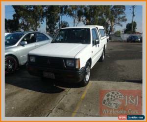 Classic 1993 Mitsubishi Triton MJ (4x4) White Manual 5sp M Dual Cab Utility for Sale