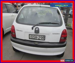 Classic 1998 Holden Barina SB City White Automatic 4sp A Hatchback for Sale