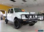 2010 Nissan Navara 4X4 ST-R Blue Manual M Dual Cab Utility for Sale