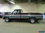 1986 Chevrolet C-10 for Sale