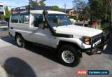 Classic 2006 Toyota Landcruiser HZJ78R (4x4) 11 Seat White Manual 5sp M TroopCarrier for Sale