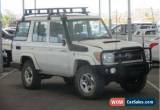 Classic 2008 Toyota Landcruiser VDJ76R GXL (4x4) White Manual 5sp M Wagon for Sale