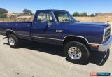 Classic 1990 Dodge Other for Sale