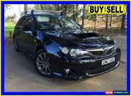 2009 Subaru Impreza MY10 WRX (AWD) Black Manual 5sp M Hatchback for Sale