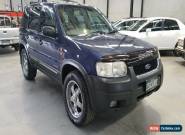 2002 Ford Escape BA XLT Blue Automatic 4sp A Wagon for Sale