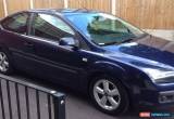 Classic 2005 FORD FOCUS ZETEC CLIMATE BLUE 1.6 PETROL MANUAL for Sale