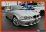 Classic 2002 BMW 330CI E46 MY2002 Silver Automatic 5sp A Coupe for Sale