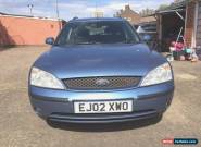 2002 FORD MONDEO ESTATE GHIA BLUE SPARE OR REPAIR for Sale