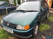 1997 VOLKSWAGEN POLO 1.4 CL GREEN Spares or Repair for Sale