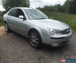 Classic FORD Mondeo Ghia-X 2.0Ltr TDCi AUTO Hatch. 2003 Silver Black Leather FFordSH. for Sale