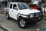 Classic 2011 Nissan Navara D22 Series 5 ST-R (4x4) White Manual 5sp M Dual Cab Pick-up for Sale