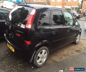 Classic 2004 VAUXHALL MERIVA DESIGN 16V BLACK SPARES OR REPAIRS DRIVE AWAY IRMSCHER  for Sale