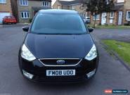 2008 FORD GALAXY ZETEC TDCI 6G BLACK for Sale