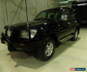 Classic 2002 Toyota Landcruiser HDJ100R GXV Black Automatic 4sp A Wagon for Sale