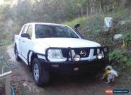 nissan navara d40 4wd duel cab diesel turbo for Sale