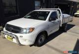 Classic 2008 Toyota Hilux GGN15R 07 Upgrade SR White Manual 5sp M Cab Chassis for Sale