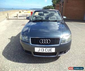 Classic 2004 AUDI A4 1.8 T SPORT Convertible MANUAL* DOVE GREY * LEATHER for Sale