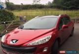 Classic Peugeot 308 SW Red 2.0 HDi 7 Seater Diesel - 107k - 2009 - REDUCED for Sale