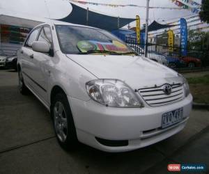 Classic 2004 Toyota Corolla ZZE122R Ascent Automatic 4sp A Sedan for Sale