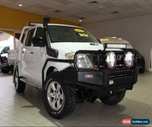 Classic 2010 Toyota Hilux KUN26R MY10 SR Glacier White Automatic A Traytop for Sale