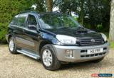 Classic Toyota RAV-4 2.0 D-4D GX 5 Door '02' only 82,000 miles in Black   for Sale