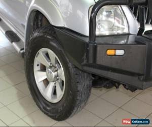 Classic 2005 Mitsubishi Triton MK MY05 GLS Silver Automatic A Dual Cab for Sale