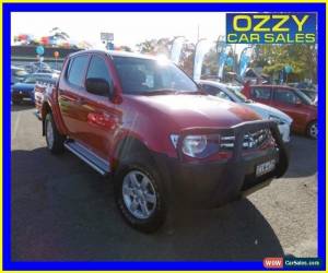 Classic 2012 Mitsubishi Triton MN MY12 GLX (4x4) Red Manual 5sp M Dual Cab Utility for Sale