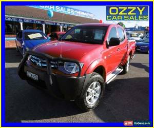 Classic 2012 Mitsubishi Triton MN MY12 GLX (4x4) Red Manual 5sp M Dual Cab Utility for Sale