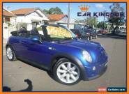 2005 Mini Cooper R52 S Cabrio Manual 6sp M Cabriolet for Sale