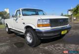 Classic 1990 Ford F150 White Automatic A Utility for Sale