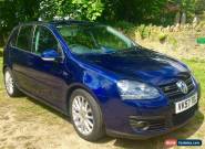 Volkswagen Golf 2.0 tdi GT Sport 140bhp manual 2007 5dr 67,800 miles FSH for Sale