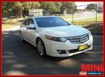 2010 Honda Accord Euro Luxury White Automatic A Sedan for Sale