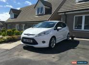 2011 FORD FIESTA ZETEC S WHITE for Sale