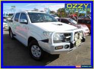 2009 Toyota Hilux KUN26R 08 Upgrade SR5 (4x4) Glacier White Manual 5sp M for Sale