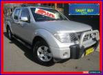 2007 Nissan Navara D40 ST-X Silver Automatic 5sp A Dual Cab Pick-up for Sale