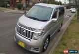 Classic 2004 Nissan Elgrand Highwaystar E51 Auto for Sale