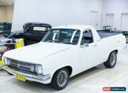 1966 Holden HR White Manual M Utility for Sale