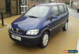 Classic 2005 VAUXHALL ZAFIRA DESIGN DTI 16V BLUE for Sale