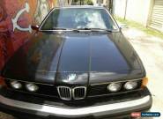 1985 BMW 6-Series for Sale