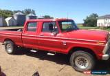 Classic Ford: F-250 Crew Cab for Sale