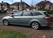 2007 FORD MONDEO TITANIUM X TURBO GREY SPARES OR REPAIR for Sale