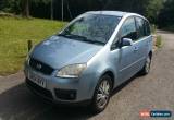 Classic 2004 FORD FOCUS C-MAX 1.6 TDCI GHIA S-A SILVER SPARES OR REPAIR LOW MILEAGE for Sale