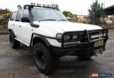 Classic 1992 Toyota Landcruiser GXL (4x4) White Manual 5sp M Wagon for Sale