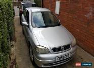 2002 VAUXHALL ASTRA SXI 16V SILVER SPARES OR REPAIR NO MOT ACCELERATOR BROKE  for Sale