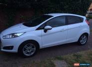 2014 FORD FIESTA ZETEC ECOBOOST AUTO 1.0 PETROL IMMACULATE CONDITION IN WHITE!! for Sale