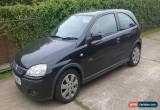 Classic 2003 VAUXHALL CORSA SXI 16V BLACK - SPARES OR REPAIR - NO RESERVE for Sale