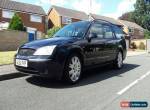 Ford Mondeo Estate Ghia X 2.5l V6 black 2002 for Sale