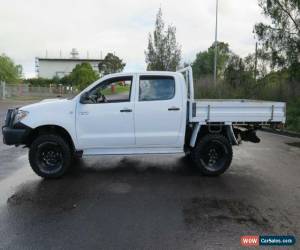 Classic 2007 Toyota Hilux KUN26R MY07 SR White Manual 5sp M 4D UTILITY for Sale