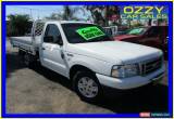 Classic 2006 Ford Courier PH GL White Manual 5sp M Cab Chassis for Sale