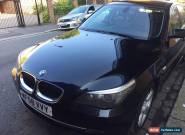2008 BMW 520D SE BLACK - GREAT CAR for Sale